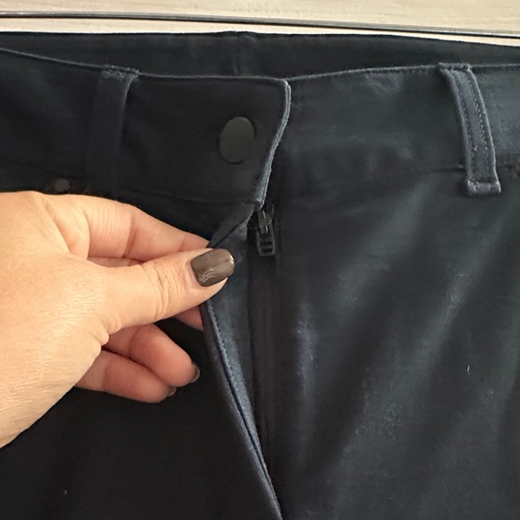 Lululemon City Sleek 5 Pocket Wide-Leg High Rise Pant Light Utilitech Navy Sz 28 - Picture 4 of 10